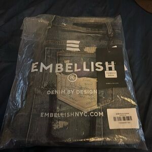 Embellish jeans size 34-32 brand new still in bag.  Barker 34